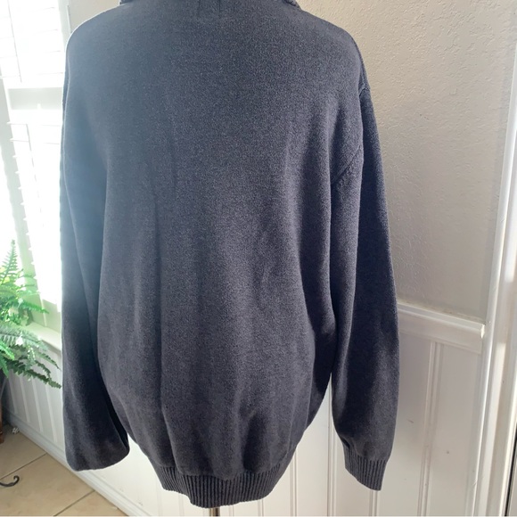 Dockers pull over sweater zipper neck - Picture 4 of 12